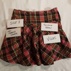 Gymboree girls skirt size 7